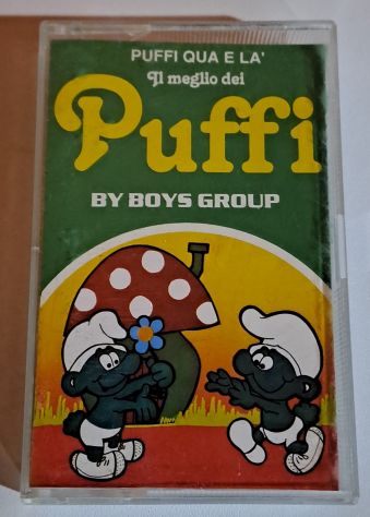 Musicassetta Il meglio dei puffi By Boys Group DCK 494 - Foto 2