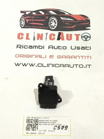 SENSORE MASSA ARIA MAZDA MX-5 2° Serie 197400-2010 L8 benzina 1798 (0513)