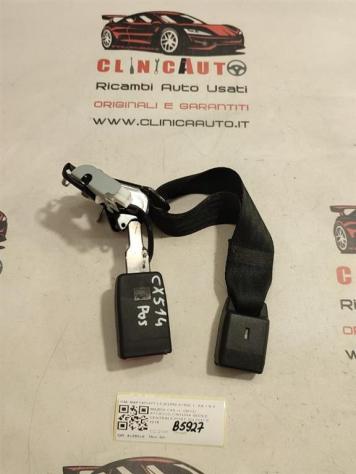 AGGANCIO CINTURA DI SICUREZZA POSTERIORE MAZDA CX-5 Serie BAF140147T CFJ02850 A1536 SH (1216) - Foto 2