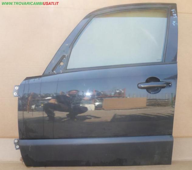 PORTA ANT.S. NERO MET CON ALZ  Carrozzeria  Lamierati esterni  Porte  Porta ant. sx. FIAT - SEDICI - 01-02-2006 - 01-04-2009, FIAT - SEDICI - 01