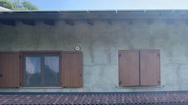 FINESTRA in PVC con Persiana ad Antone e Zanzariera - CONDIZIONI PERFETTE