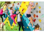 Arrampicata per bambini, giochi gonfiabili, scivoli, playground