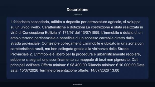 Immobile in asta di 180 m² in vendita a Uta - Foto 3