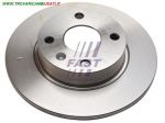 DISCO FRENO OPEL COMBO C 01 POSTERIORE SX/DX PIENA FT31122