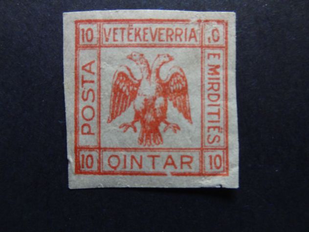 ALBANIA-Repubblica MIRIDITA 1921 francobolli