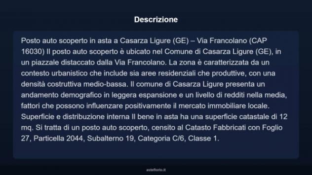 Immobile in asta di 12 m² in vendita a Casarza Ligure - Foto 3