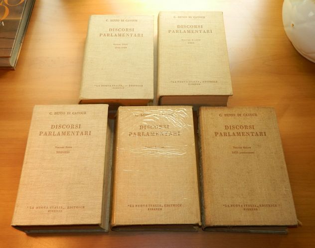 Discorsi Parlamentari, C. Benso Di Cavour I-IV-VI-VII-VIII