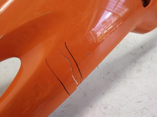 PEUGEOT SPEEDFIGHT 2T 50 CARENA FIANCHETTO SINISTRO 2 CREPE E ALETTA ROTTA 2000 - Foto 5