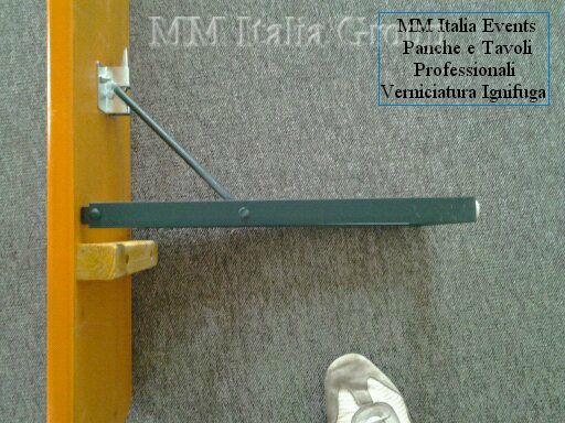 5 set panche e tavoli pieghevoli professionali per sagre noleggio 80 x 220 - Foto 6