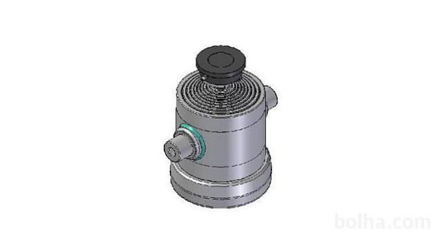 -CILINDRO TELESCOPICO STANDARD/SFERA 7 SFILATE 38 TONNELLATE