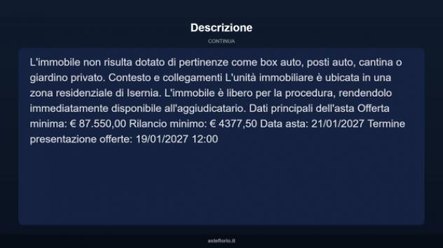 Immobile in asta di 60 m² in vendita a Isernia - Foto 4