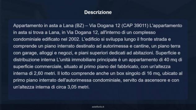 Immobile in asta di 56 m², box auto in vendita a Lana - Foto 11