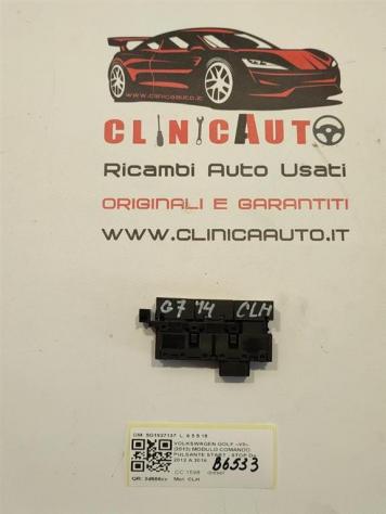 PULSANTE START E STOP VOLKSWAGEN Golf 7 Berlina 5G1927137 CLH (12) - Foto 3