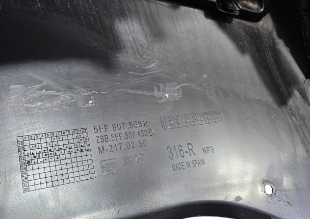 PARAURTI POSTERIORE COMPLETO CUPRA Formentor Serie 5FF807568B (20) - Foto 13