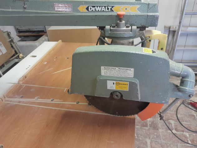 Sega radiale DEWALT modello 1600 S per Legno. Alluminio. altri materiali - Foto 7
