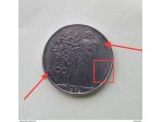 MONETA DA 100 LIRE DEL 1979 REPUBBLICA ITALIANA - DIFETTO DI CONIO -
