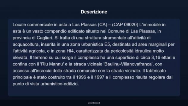 Immobile in asta di 9890 m² in vendita a Las Plassas - Foto 3