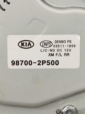 MOTORINO TERGICRISTALLO POSTERIORE KIA Sorento 3° Serie 98700-2P500 (09) - Foto 3