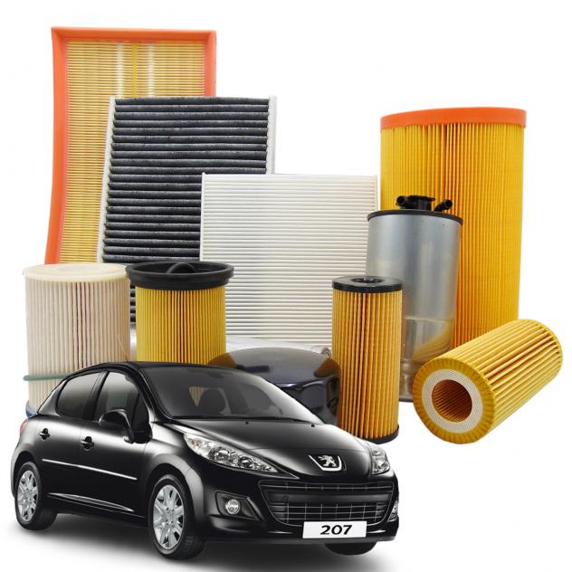 Kit tagliando filtri Peugeot 207 1.6 hdi