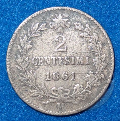 ITALIA 1861-1867-1900 Monete 2 Centesimi - SPL