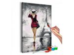 Quadro Fai Da Te 40x60 Cm. Paris ARREDALACASA Spedizione Gratis