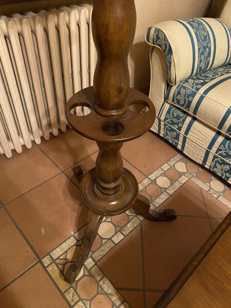n 2 appendiabiti in legno massiccio - Foto 7