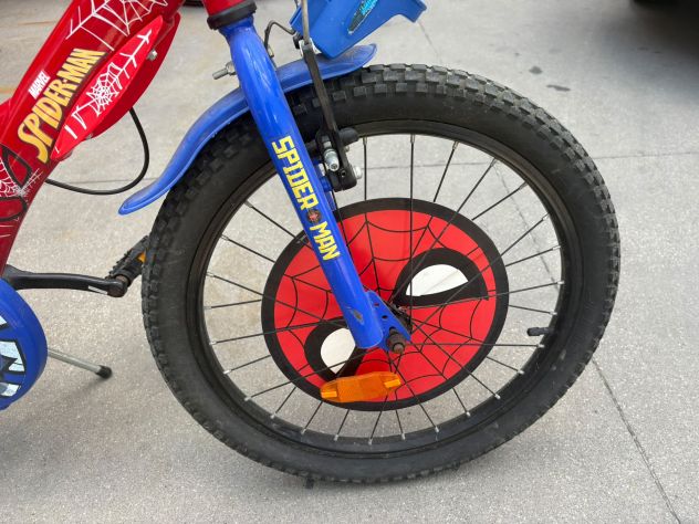 Bici Spiderman per bambini - Foto 4