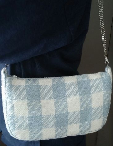 BORSA FATTA A MANO PIED DE POULE - Foto 5