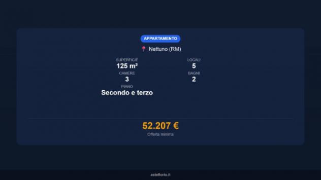 Immobile in asta di 125 m² in vendita a Nettuno - Foto 16