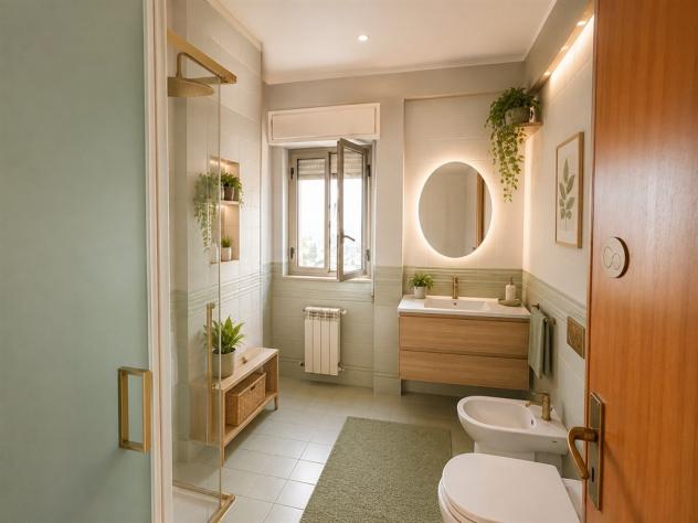 Elegante appartamento 6 vani al settimo piano con box esclusivo e tripla esposizione in Via D'Amelio - Foto 15