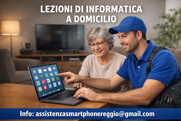 Insegnante uso computer per tutti