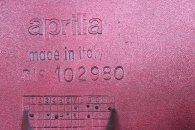 APRILIA LEONARDO 250 102980 102981 CARENA GRIGLIA ANTERIORE 99 - 02 FRONT GRILLE SBIADITA - Foto 4
