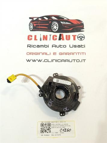 CONTATTO SPIRALATO OPEL Astra J 2° Serie 13579487 20817720 A17DTR (11)