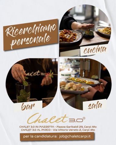 CERCHIAMO AIUTO CUCINA