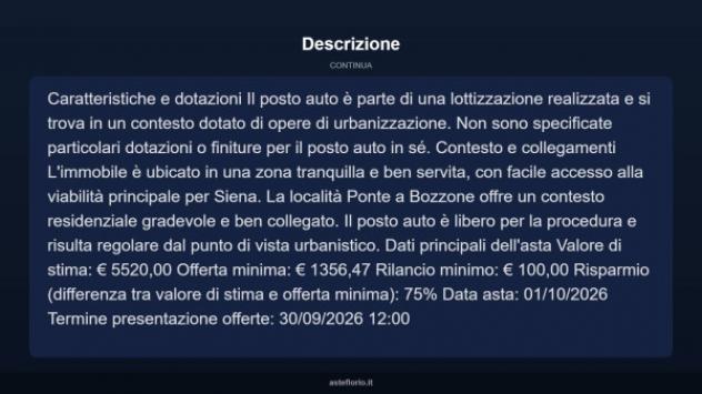 Immobile in asta di 10 m² in vendita a Castelnuovo Berardenga - Foto 9