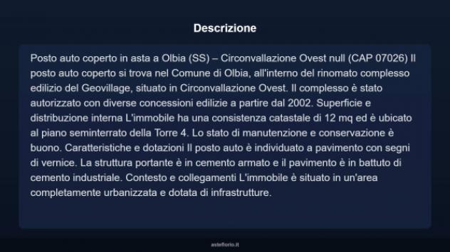 Immobile in asta di 12 m² in vendita a Olbia - Foto 4