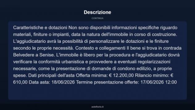 Immobile in asta di 42 m² in vendita a Senise - Foto 4