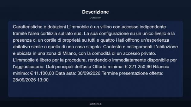 Immobile in asta di 73 m² in vendita a Milano - Foto 15