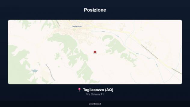 Immobile in asta di 65 m², box auto in vendita a Tagliacozzo - Foto 5
