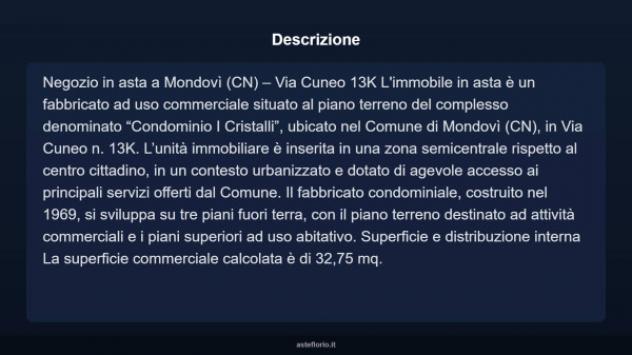 Immobile in asta di 32 m² in vendita a Mondovì - Foto 4
