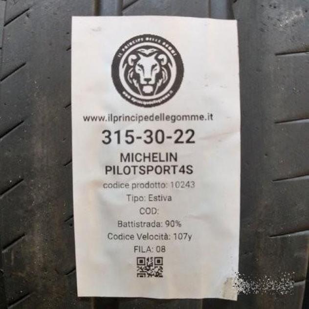 2 gomme 315 30 22 michelin a10243 - Foto 2