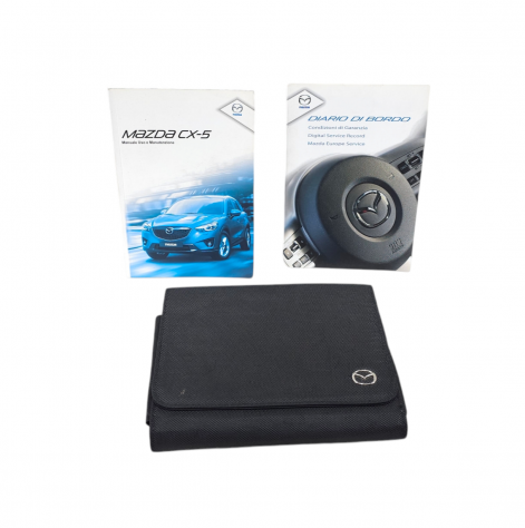 LIBRETTO USO E MANUTENZIONE MAZDA CX-5 Serie SHY1 (1216)