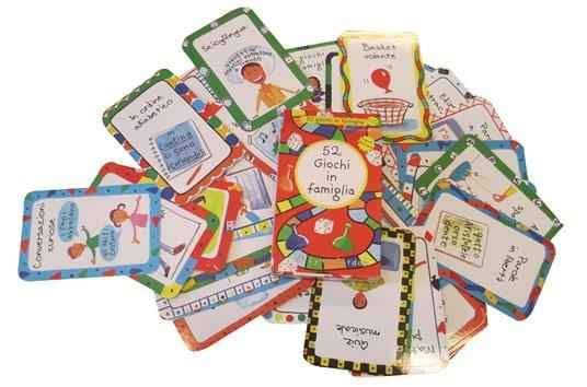 52 giochi in famiglia carte di Lynn Gordon Ed.Magazzini Salani, 2016 nuovo - Foto 3