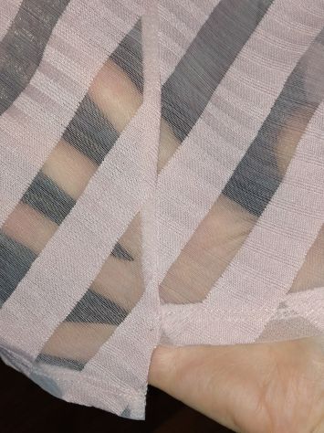 MAGLIA DONNA ZARA A RIGHE ROSA - Foto 3