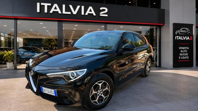 Alfa Romeo Stelvio 2.2 TD 160 CV Super Business AT8 RWD IVA ESPOSTA PROMO FINANZIAMENTO 12 MESI DI GARANZIA TOTAL BLACK PARI AL NUOVO