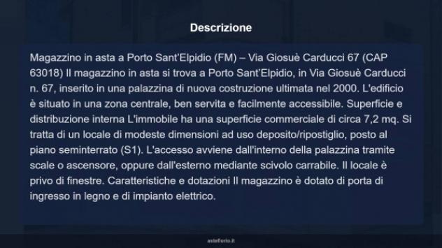 Immobile in asta di 7 m² in vendita a Porto Sant'Elpidio - Foto 7