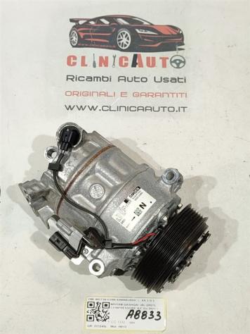 COMPRESSORE A/C NISSAN Qashqai Serie (J12) 003736122B9 926006UB0A HR13 hybrid 1332 (21) - Foto 2