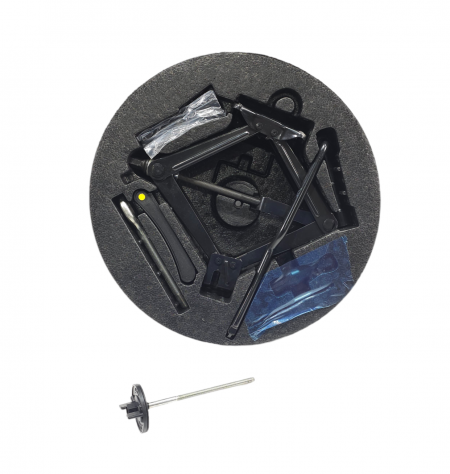 KIT ATTREZZI RUOTINO DI SCORTA FIAT 500 L Serie (351_352) 51952940 552 80 444, 940 C1.000, 955 A3.000 Diesel 1600 (12)