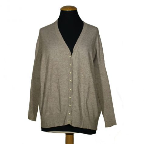 Maglione cardigan beige - tg. M