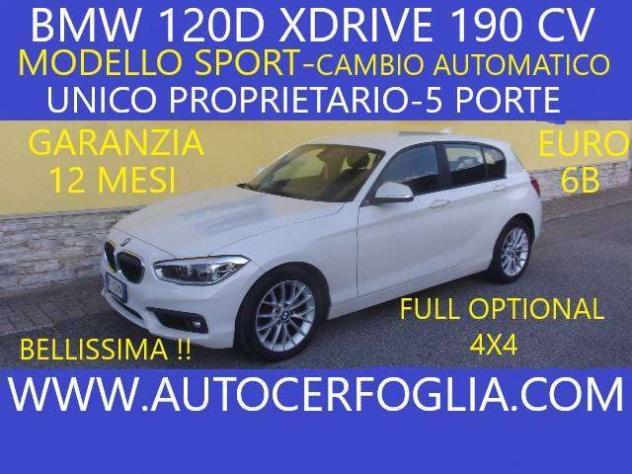 BMW 120 Serie 1-120d xdrive Sport 5p-CAMBIO AUT. rif. 23770912